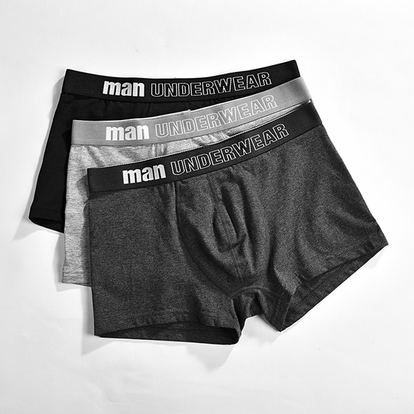 boxer mens underwear boxer men cotton underpants male pure men panties shorts underwear boxer shorts cotton solid cuecas for male