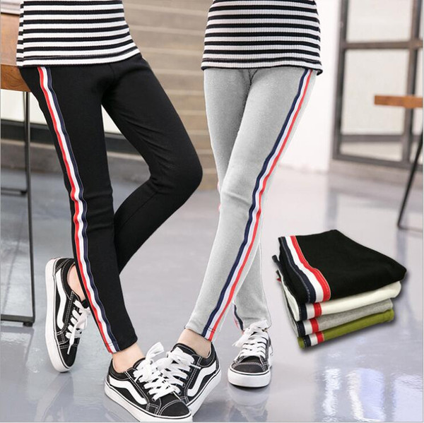 2020 Autumn Girls Leggings Cotton Pants For Girls Sport Leggings Girls Clothing 2-13years