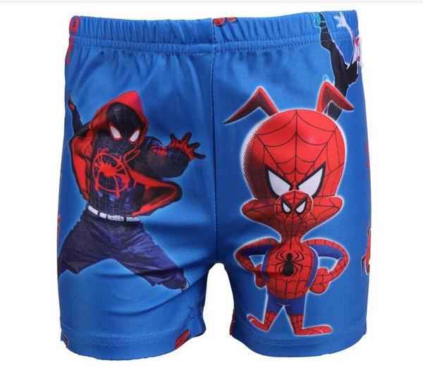 ins hot sale new design boy summer spiderman prints shorts kids cartoon fashion short children play shorts