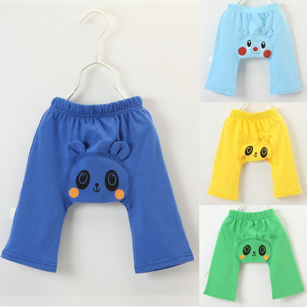 Summer Baby PP Pants 100% Cotton Panda Boy Trousers Bear Children Harem Pant Newborn Short Underpants Girl Britches 0 1 2 3 Year