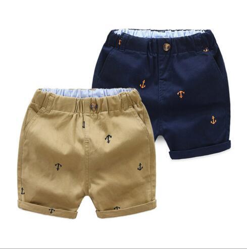 2 styles Ins New Baby Shorts boys Ship Anchor Print ins short summer baby kids comfortale Boutique 100% cotton Clothes