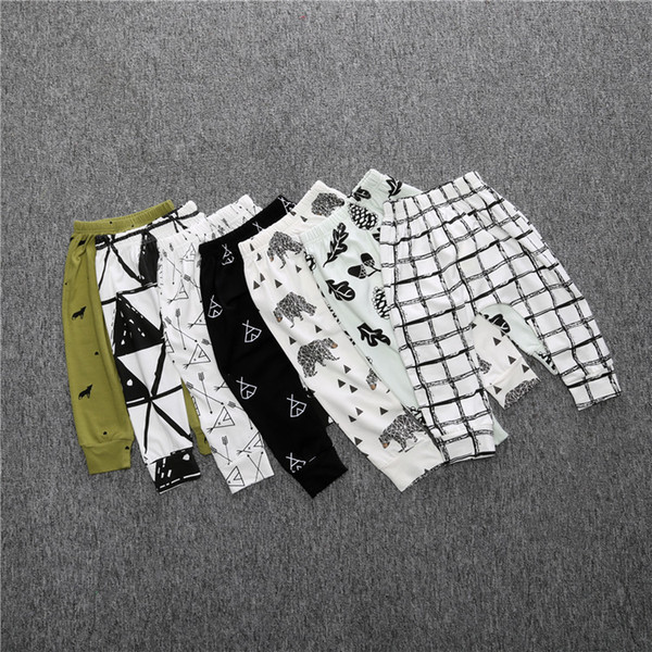 Baby clothes Leggings for Kids INS Hot Boys girls Infants Pants Toddler harem PP pant trouser lovely Full print Legging