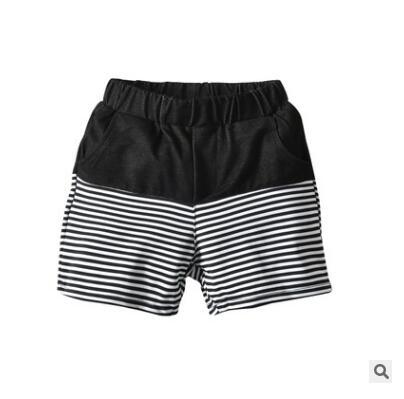 Kids Striped Shorts 2019 Summer Children Cotton Casual Shorts For Boys Brand Shorts Panties Beach Short Sports Pants Baby Clothing 110-150