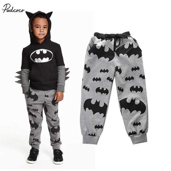 2015 New Casual Pants Sport Clothes Cool Boys Kids Cartoon Trousers 2-7T