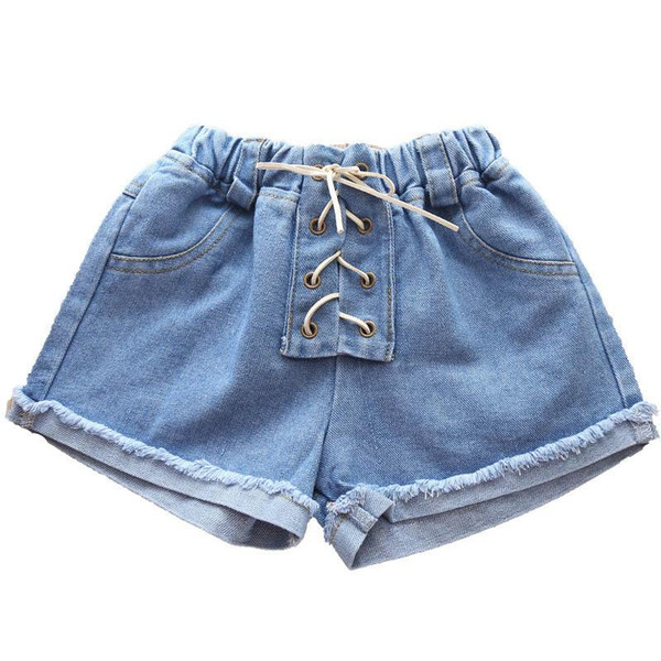 New Fashion Girls Shorts 2019 Summer Kids Shorts Denim Kid Pants Girls Jeans Kids Casual Pants kids designer clothes girls clothes