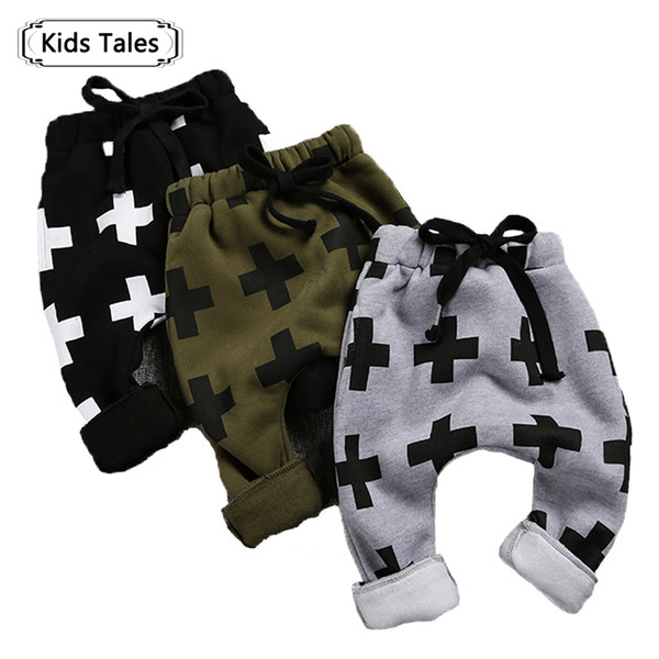 SK073 2018 Autumn the new boys loose-fitting long pants children girls and boys trousers children loose-fitting trousers retail