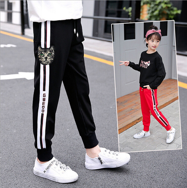 Big Boy Pants Spring Teenage Boy Girl Sports Pants Spring Toddler Casual Kids Trousers For Boys Girls Clothes Age 6 8 10 12 14 Year