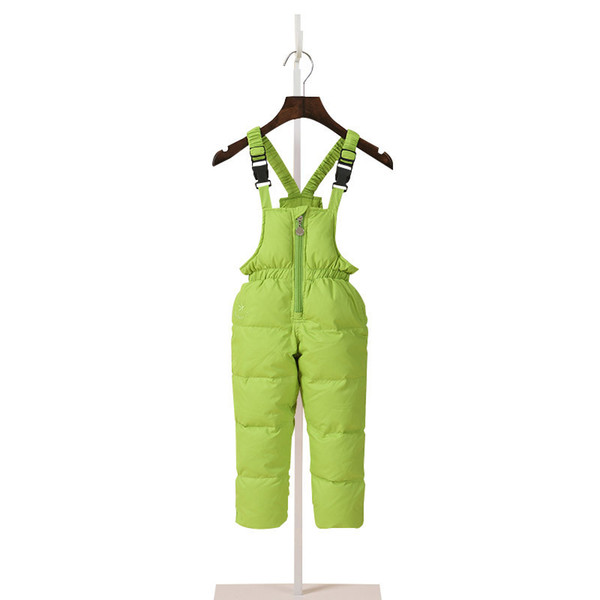 Children Boys Winter Jumpsuit Down Overalls For Girls 1-7 Years Kids Waterproof Overalls Toddler Baby Girl Pants Infant Clothing