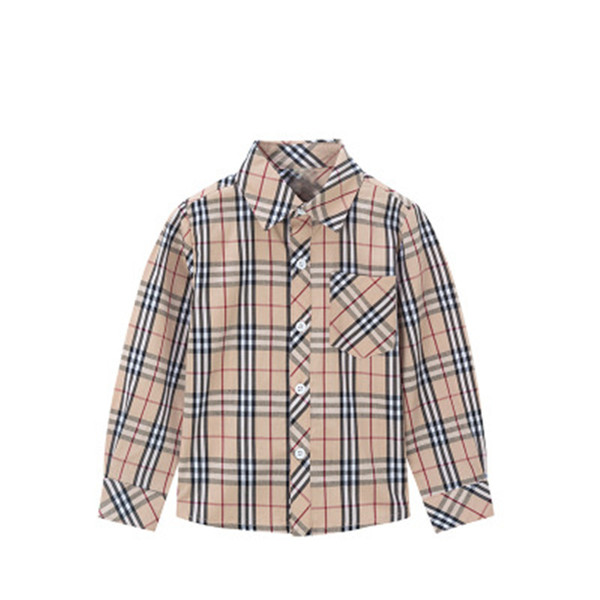 New Style Children Fashion Brand Shirts Boy's Casual Hot Sale Shirt High Quality Autumn Winter Kids Clothing Free Shipping