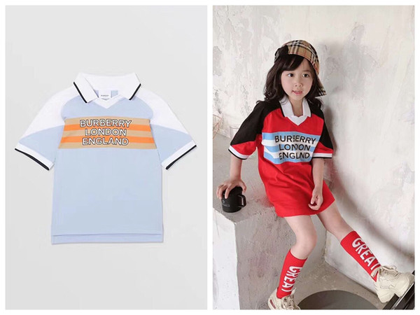 boy shirt summer fashion little girl tennis sports tops t-shirt high quality brand fashion sport tshirts 90-150 S M Lcm free shipping