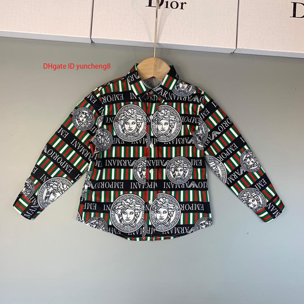 2019 new high quality original single 1:1 children's shirt 20190829c4