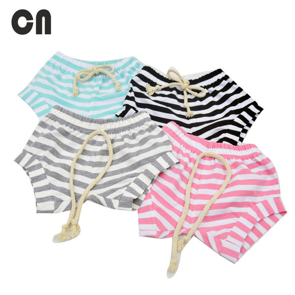 Summer baby shorts Cotton Stripe Leisure Tide 0-3 year old baby boy and baby girl pants PP pants