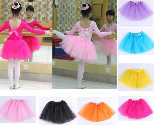 Best Match Baby Girls Childrens Kids Dancing Tulle Tutu Skirts Pettiskirt Dance wear Ballet Dress Fancy Skirts Costume 1-8T Free Shipping