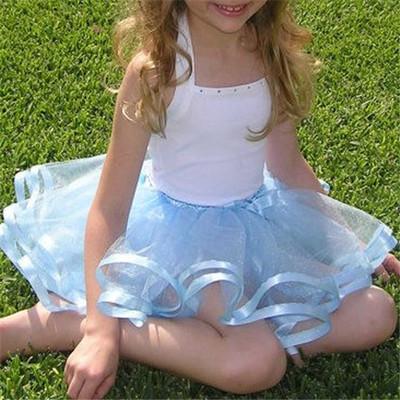 2019 Kids Baby Star Glitter Dance Tutu Skirt For Girl Sequin 3 Layers Tulle Toddler Pettiskirt Children Ribbon bow Chiffon 2-8T