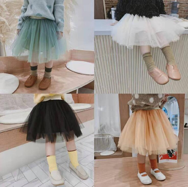 2019 new wholesale girls tutu skirt autumn fashion girls skirts 1-6 years