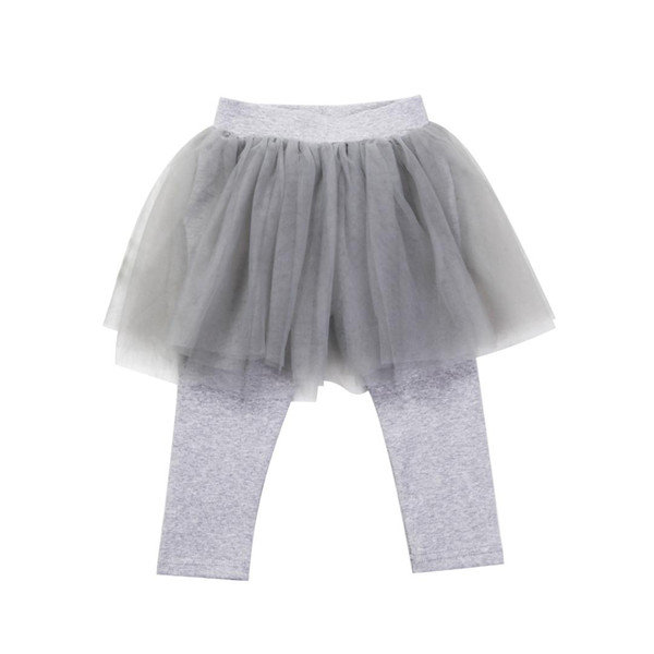 Toddler Kids Baby Girls Lace Tutu Skirt Pants Culotte Pantskirt Leggings Clothes