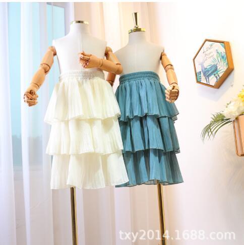 Children's clothing girl skirt 2020 spring new layer cake princess skirt tide skirt