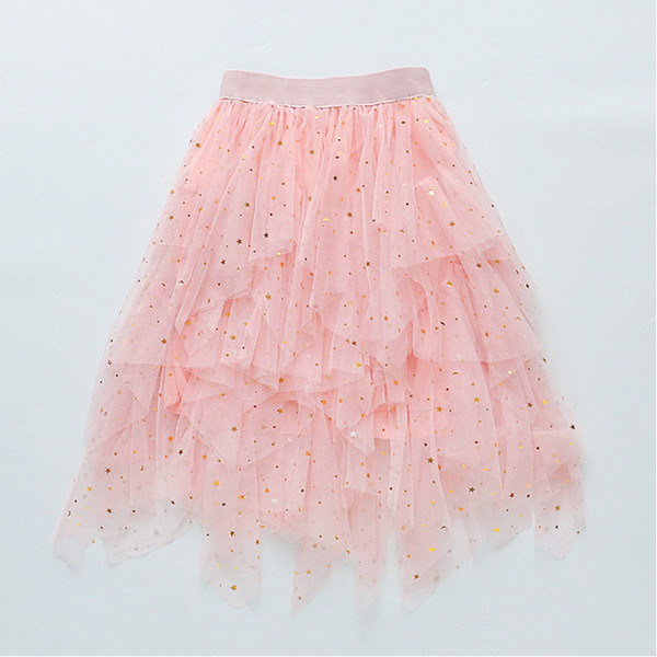 3-12 Year Toddler Teen Girls Skirt 2019 New Spring Fall Sequined Sequin Bling Bling Skirts for Girl Kids Children Clothing