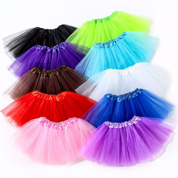 Christmas Tutu Skirts Baby Girl Clothes Candy Color Dance Dresses Soft Tutu Skirt Kids Princess Girls Skirt Ball Gown FREE SHIPPING