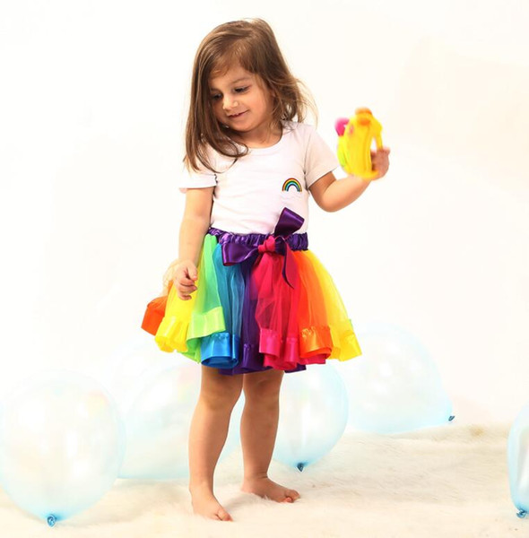 ins hot sale wholesale baby girl tutu dress kids boutique summer tutu boutique skirts instock kids tutu for sale