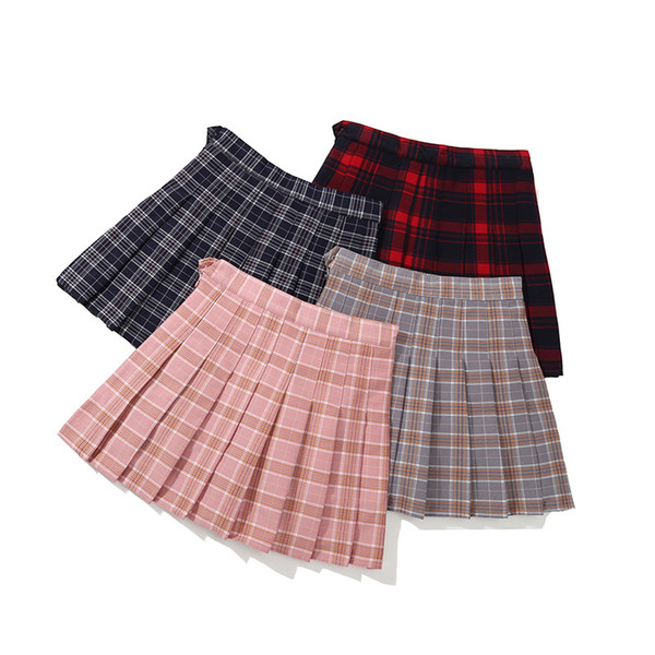 Children's wear new Korean version of the girl child plaid skirt summer baby waist skirt children pleated skirt costume