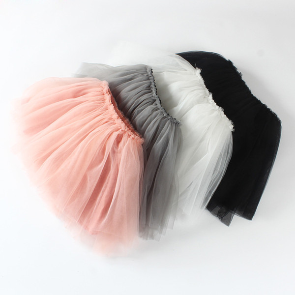 Euro Fashion 4 colors Top Quality candy color kids tutus skirt dance dresses soft tutu dress ballet skirt Soft children skirt