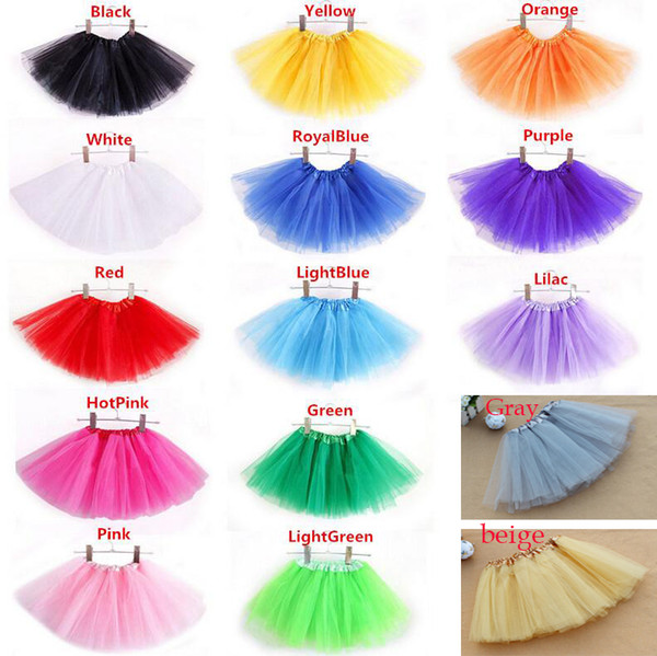 Hot Sales Baby Girls Childrens Kids Dance Clothing Tutu Skirt Dance wear Ballet Dress Fancy Skirts Costume Free Shipping