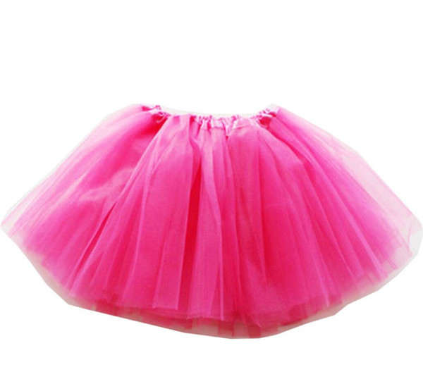 Girls Tutu Skirt 2019 Summer Toddler Boutique Pleated Mini Skirts Party Costume A-Line Ballet Dresses Kids Clothes 19 Color 2-8Year A42504