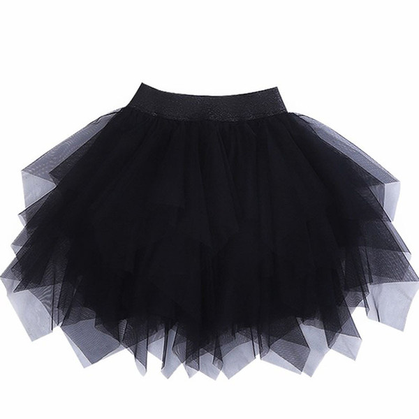 2018 Summer Kids Baby Dance Tutu Skirt For Girls Princess Children Ballet Skirts For Party Dance Princess Girl Tulle Miniskirt