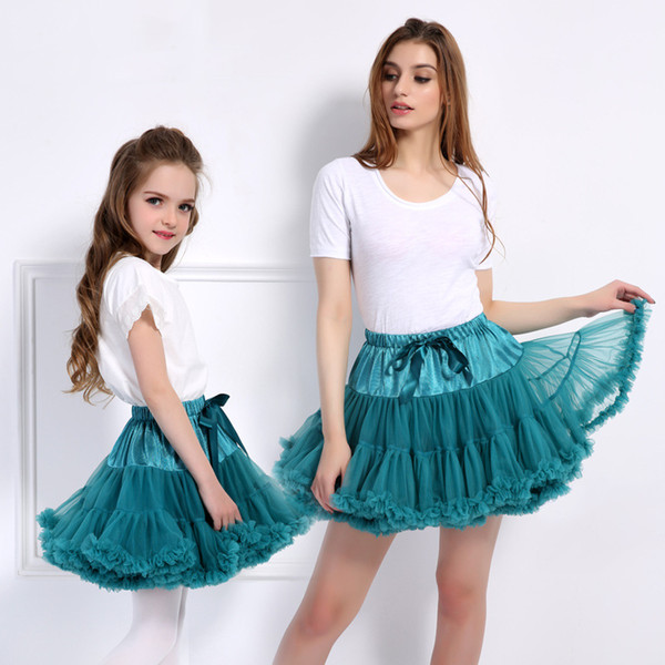 30 Colors Baby Girls Tutu Skirt Fluffy Children Ballet Kids Pettiskirt Baby Girl Skirts Princess Tulle Party Dance Skirts