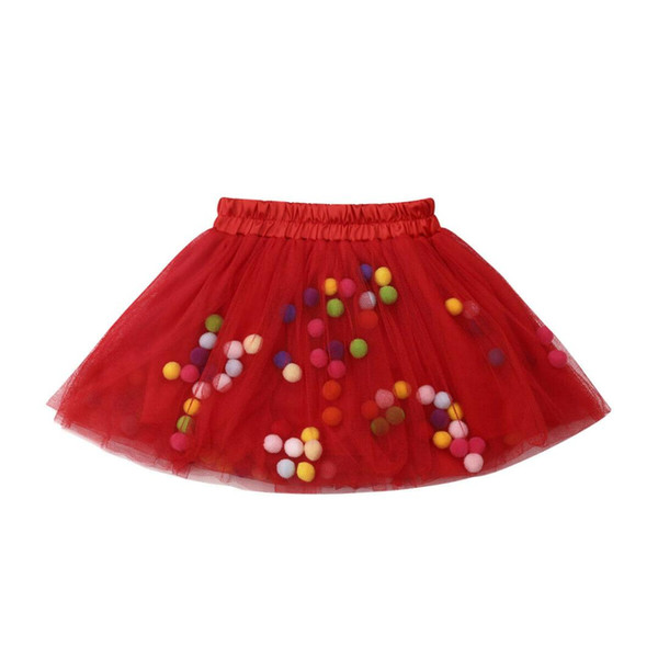 Infant Toddler Baby Kids Girls Summer Tutu Tulle Skirt Fashionable Colorful Ball Ballet Party Skirt HOT SALE