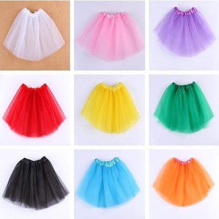 Girls Tutu Skirt Cute Princess Short Skirt Lace Tulle Ballet Short Skirts For Kids Dance Dress Clothing 781