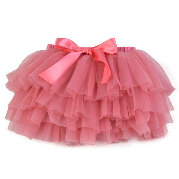 BaBy Girls Skirts Children Candy Color TuTu Skirt Changing Pads Diaper Covers Infant Clothing 5 Colors 0-36 Months