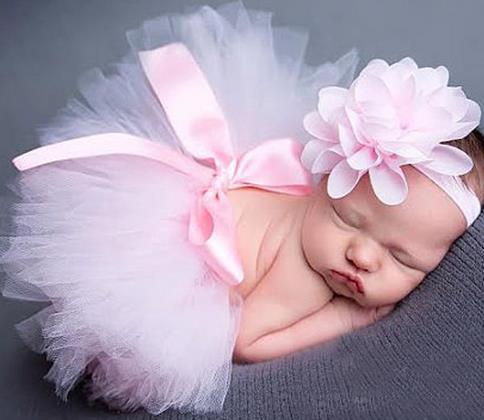 baby Baby Girl Tulle Tutu Skirt Newborn Photography Props Bowknot Baby Tutu Skirt Birthday Gift For Baby Girl 1set Wholesale 41