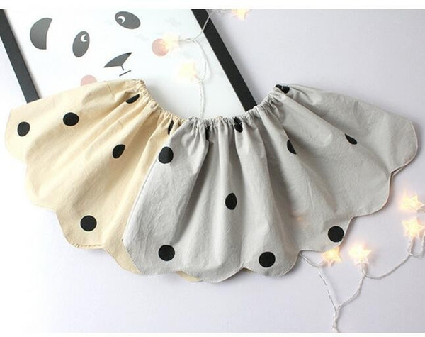 5pcs/lot girls skirts children skirt children clothing Grey Beige dot 100% cotton princess skirt 1116 sylvia 533113960998