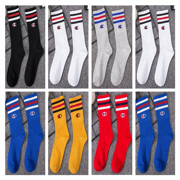 Mens Basketball Stockings Brand Socks Middle Socks Boys Hip-hop Stocking Skateboard Long Tube Hosiery 6 Styles B9501