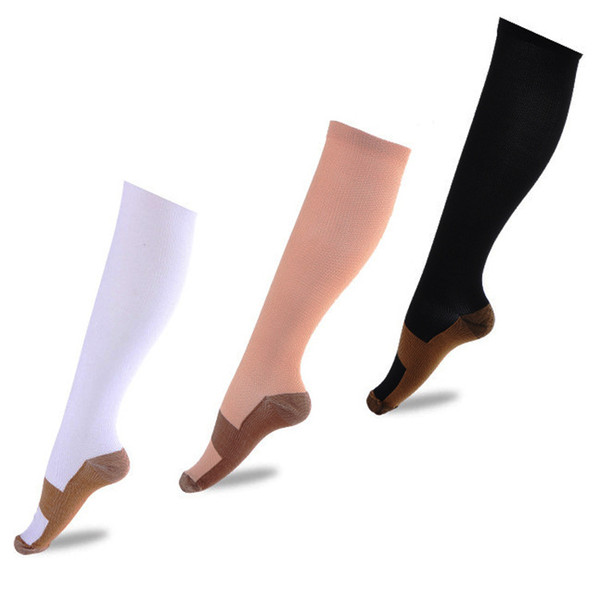 2020 Comfortable Relief Miracle Copper nylon Anti-Fatigue Compression Socks Unisex Women Men Anti Fatigue Magic socks C3531