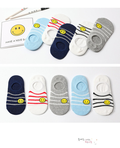 Designer Logo Heart Monster Eye Striped Pink Socks For Kids Baby Boy Girl Sock Children's Socks 2018 Hot Sale