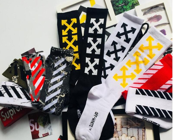 Drop shipping Tide Cross Sockings Male Casual Middle Socking Multi colors Causal Socks for Men Youngsters Fashion Cotton 3pairs/6pcs