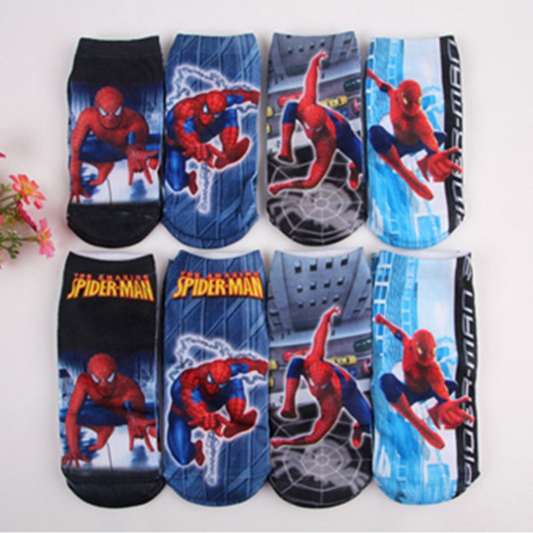 Hot sale 6pairs Children girls boys sock cotton children socks girl boy cartoon design socks Size M 3-8T many kinds TP01