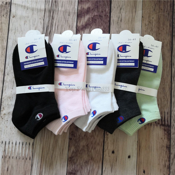 Champion Socks Cotton Socks Designer Adult Summer Sock For Woman and Man Free Size Free Shipping DHL