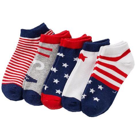 5 Pairs Baby Socks Neonatal Summer Mesh Cotton Polka Dots Plain Stripes Kids Girls Boys Children Socks for 3-12 Year