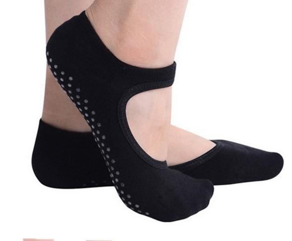 Yoga Socks For Women Antibacterial backs of the floor Pilates Sock Granulated Wear Resistant Non-slip Cotton Dance Ballerinas Sport