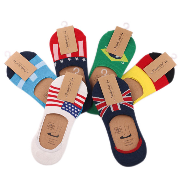 Women Men Ankle Socks Fashion 3D american USA Flag Socks Casual Cotton Sock Unisex Ankle Socks