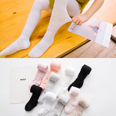 Kids Designer baby girl clothes Summer cotton thin mesh children pantyhose breathable anti-mosquito baby leggings children socks wholesale