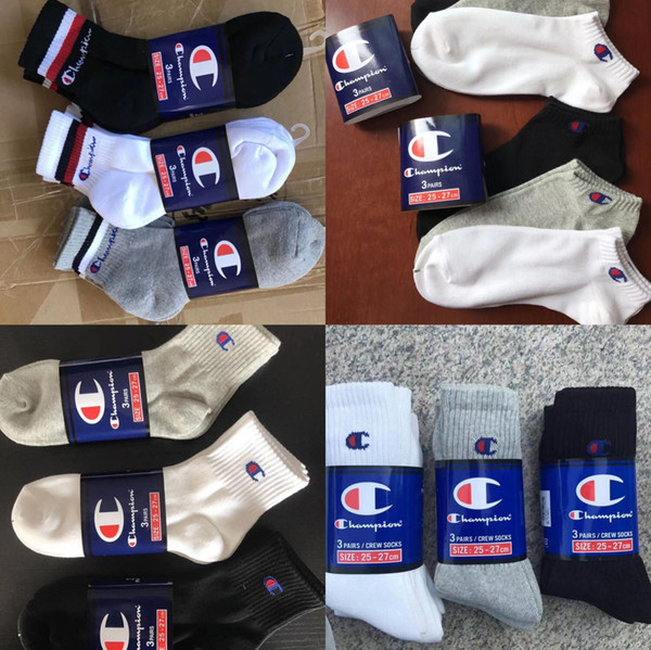 Champion Socks Cotton Socks sports Sock For Man and Woman Unisex Brand Sock Teenager Socks DHL