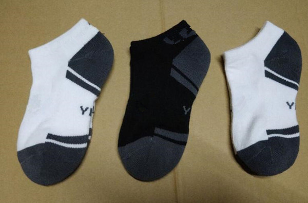 Men Kids Ankle Socks Under Cotton Knitted Socks Brand Sock Slippers Mens Boys Anklet Hosiery Sports Running Low-cut Stockings New