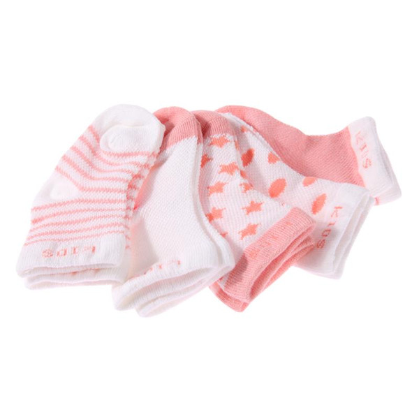 0-6Y 5 Pairs Unisex Baby Infant Mesh Socks Cartoon Breathable Cotton Socks Newborn Infant Non-slip Baby Girls Boys Socks