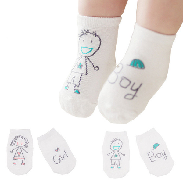 Summer Kawaii Cotton Cartoon Baby Infant Boys Girls Puppy Anti-skid Floor Breathable Socks Suitable For 0-4T