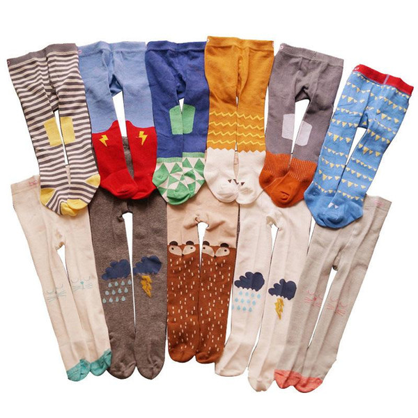 Korea Ins Spring Autumn Newborn Baby Socks Even Panty Hose PP Baby Outside Socks Clothes Underpant